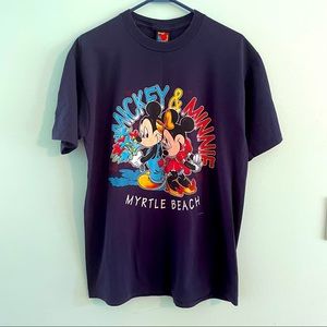 Vintage Mickey Myrtle Beach T Shirt 90s Cartoon L